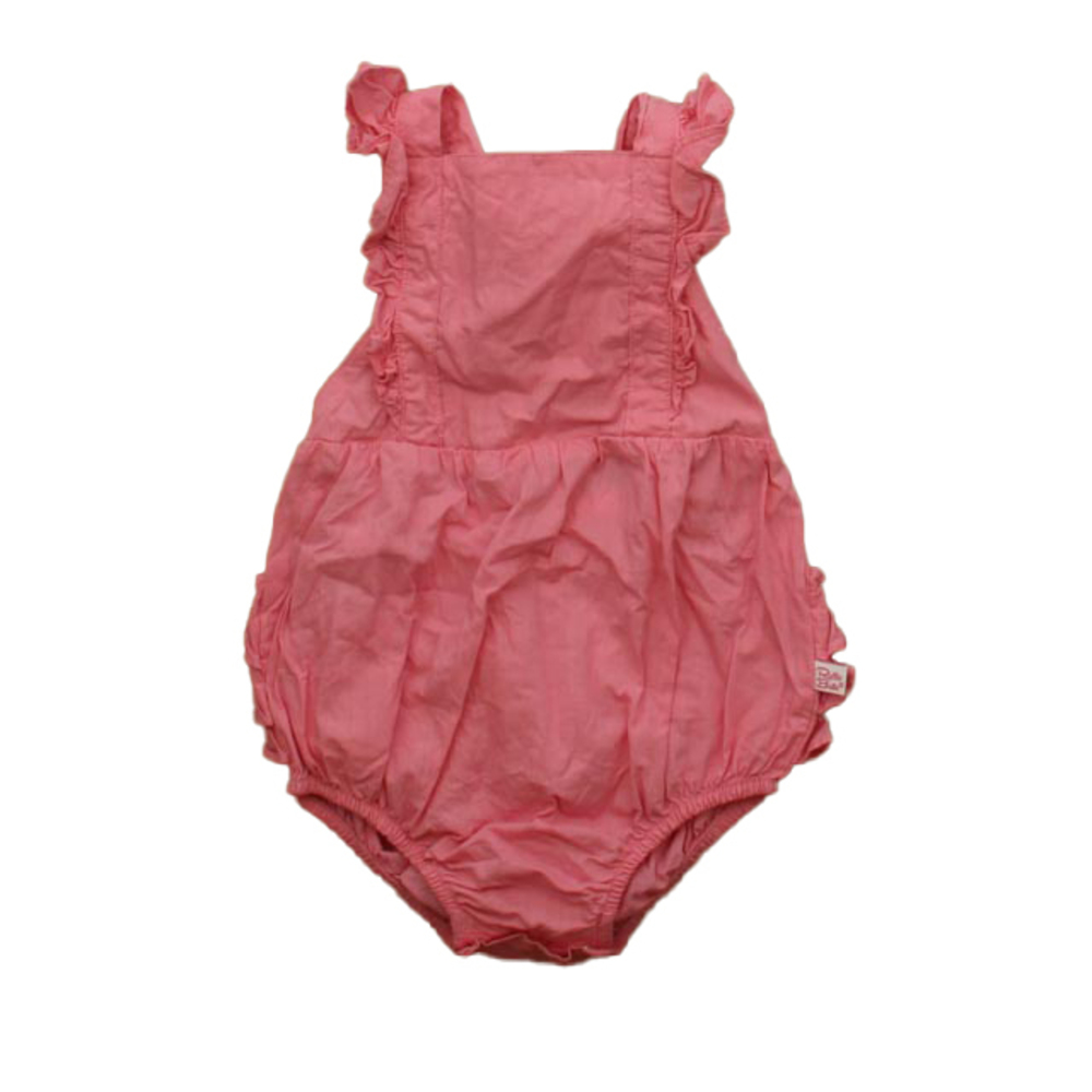 Ruffle Butts Girls Pink Romper size: 2T - Picture 2 of 2